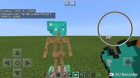 How to Make Spinning Armor Stand in Minecraft (No Mods or Addons)