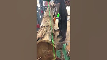 Long wood sawing process #goodtools #smartwork