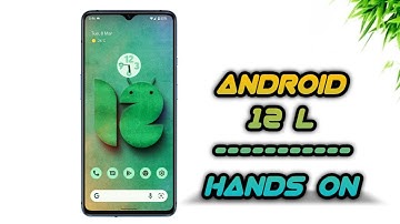 Finally STABLE ANDROID 12L is here - HANDS ON !