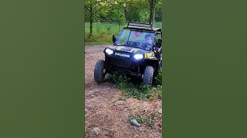 Small HillClimb On The Home Track #rzr #polaris #170efi #rzr170 #hometrack