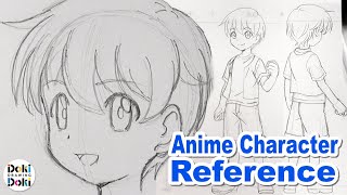 Draw a Character Reference Sheet【At an Angle】｜Pro Animator (real-time)