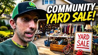 Garage Sales & Scrap Yard Runs - Spend Money and Make Money