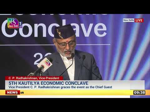 Vice President's Address | 5th Kautilya Economic Conclave at Hotel Taj Palace in Delhi | 02 oct 2026