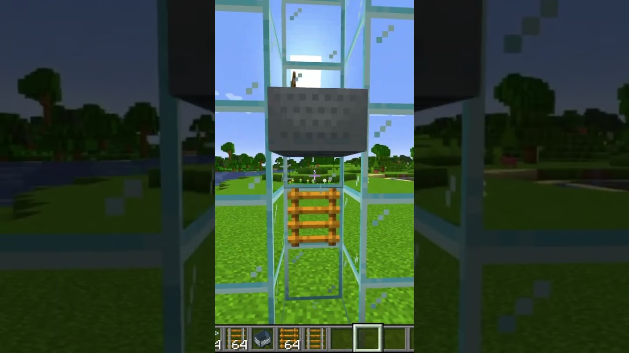 CREARE UN ASCENSORE IN 30 SECONDI su MINECRAFT ita