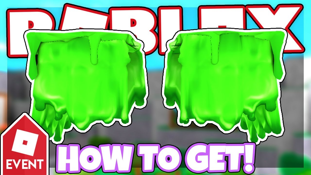 Event How To Get The Slime Shoulder Pads Roblox Blox Hunt Youtube - ladder problems roblox escape the evil dentist