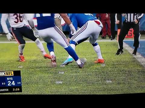 Daniel Sorensen saves a punt from going into the endzone
