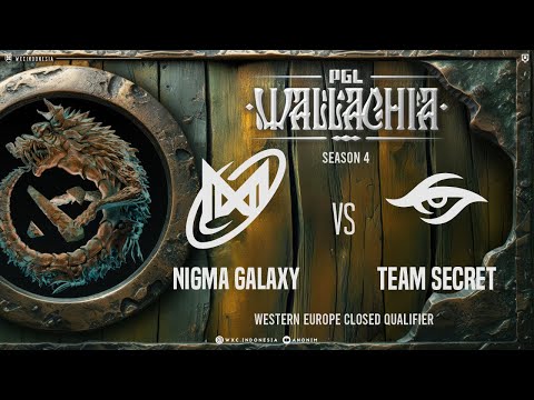 [Dota 2 Live] Nigma Galaxy vs Team Secret - GRANDFINAL b05 PGL Wallachia CQ @anonimdt