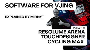 SOFTWARE FOR VJING / EXPLAINED BY MIRNYT #vjing #vj #visualization #liveevent #3d #3drenders #dj