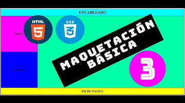 MAQUETACIÓN BÁSICA 3 [ HTML - CSS ] CON GRID
