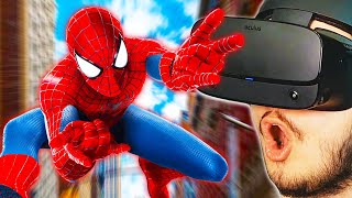 بازی مرد عنکبوتی در واقعیت مجازی 😲 - SpiderMan VR