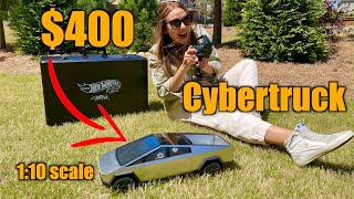 Unboxing [& Trashing] the OFFICIAL Tesla Cybertruck RC