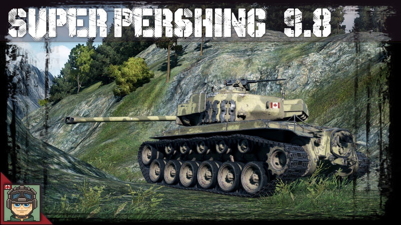 Wot Super Pershing 9 8 Style Youtube