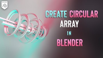 Learn how to create circular array in blender | Deepak Graphics