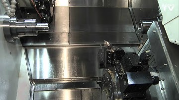 Dual Spindle Dual Turret Swiss Machine --  Expand Machinery