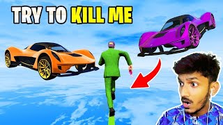 Runners VS Cars - Part 2 - Fun mode in GTA 5 - GTA 5 Race Tamil - Sharp Tamil Gaming screenshot 5