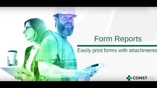 Construction Viz Form Reports Feature News