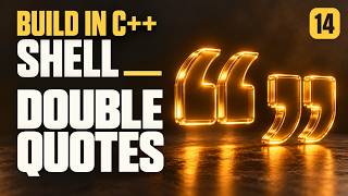 Build Your Own Shell - 14 Double quotes