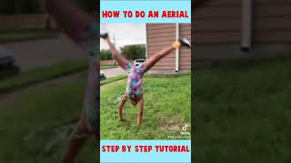 How to do an Aerial step by step tutorial 🤸‍♀️💕 Resimi
