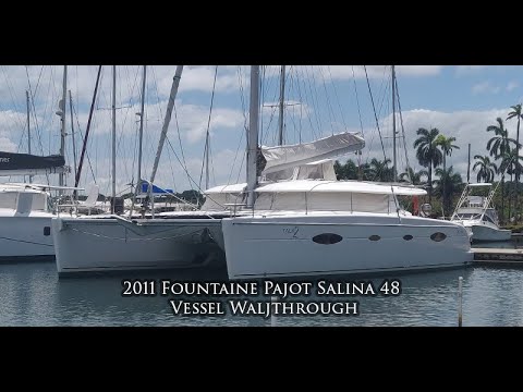 2011 Fountaine Pajot Salina 48 Vessel Walkthrough