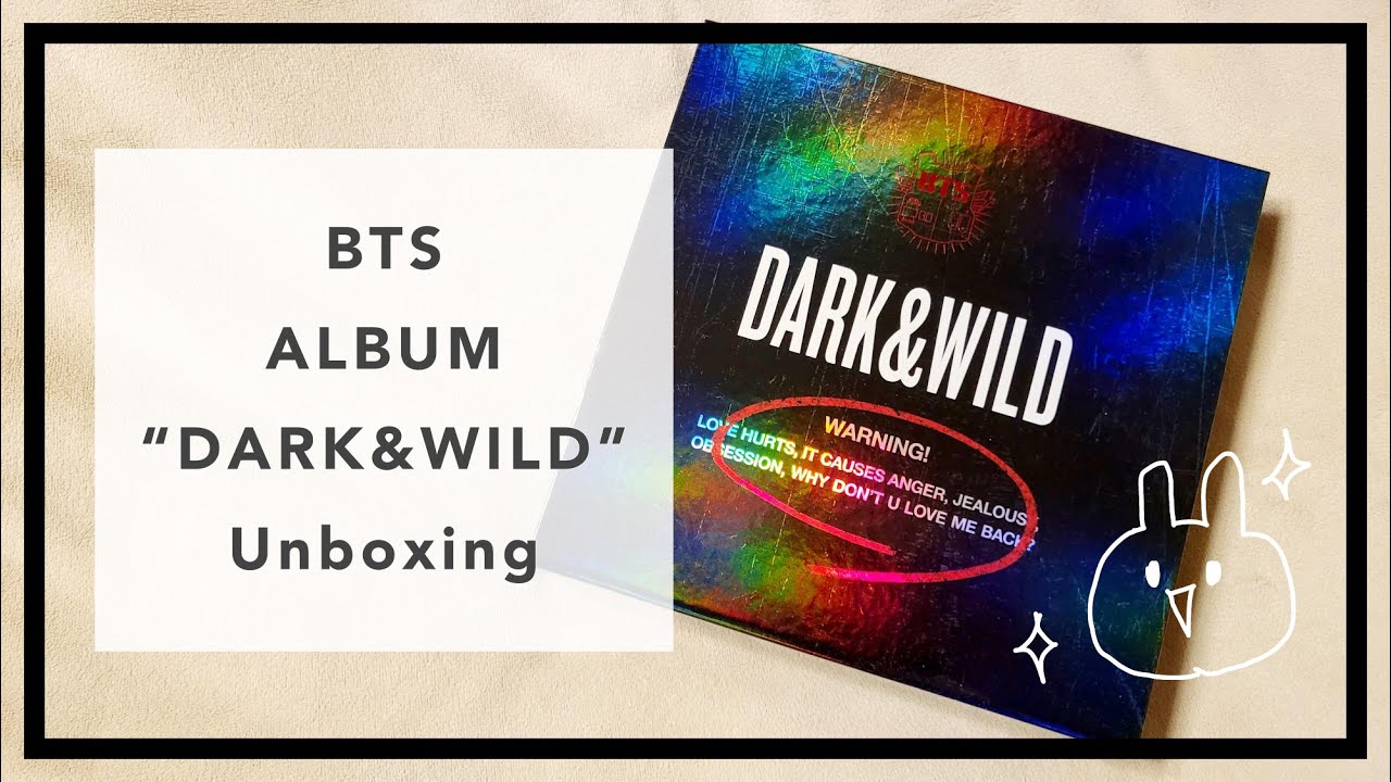 【BTS / 開封動画】「DARK & WILD」開封｜過去アルバム集め #5.5 BTS Album unboxing - YouTube