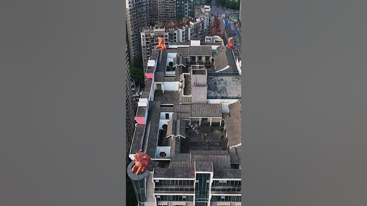 广西最牛设计，竟把四合院建在屋顶，四个方位还放置了四尊麒麟雕像，不知这样有何用意！