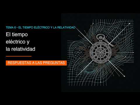 Miniatura de Respuestas al Tema 6 - El Tiempo Eléctrico, la Relatividad y la Sincronización