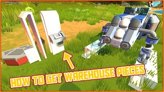 How To Get Warehouse Items [Scrap Mechanic Survival]
