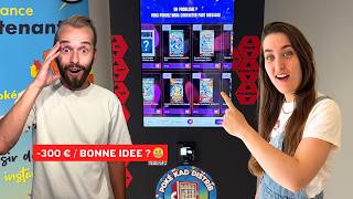 300€ dans un NOUVEAU DISTRIBUTEUR POKEMON ! (On s'est ruiné...)