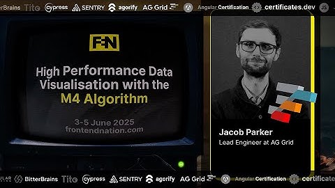 Frontend Nation 2025: High Performance Data Visualisation with the M4 Algorithm by Jacob Parker