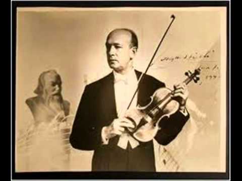 Bela Bartok and Joseph Szigeti play Beethoven Kreutzer Sonata (1/3)