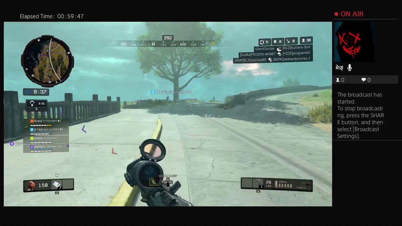 Bo4 blackout Alcatraz quads