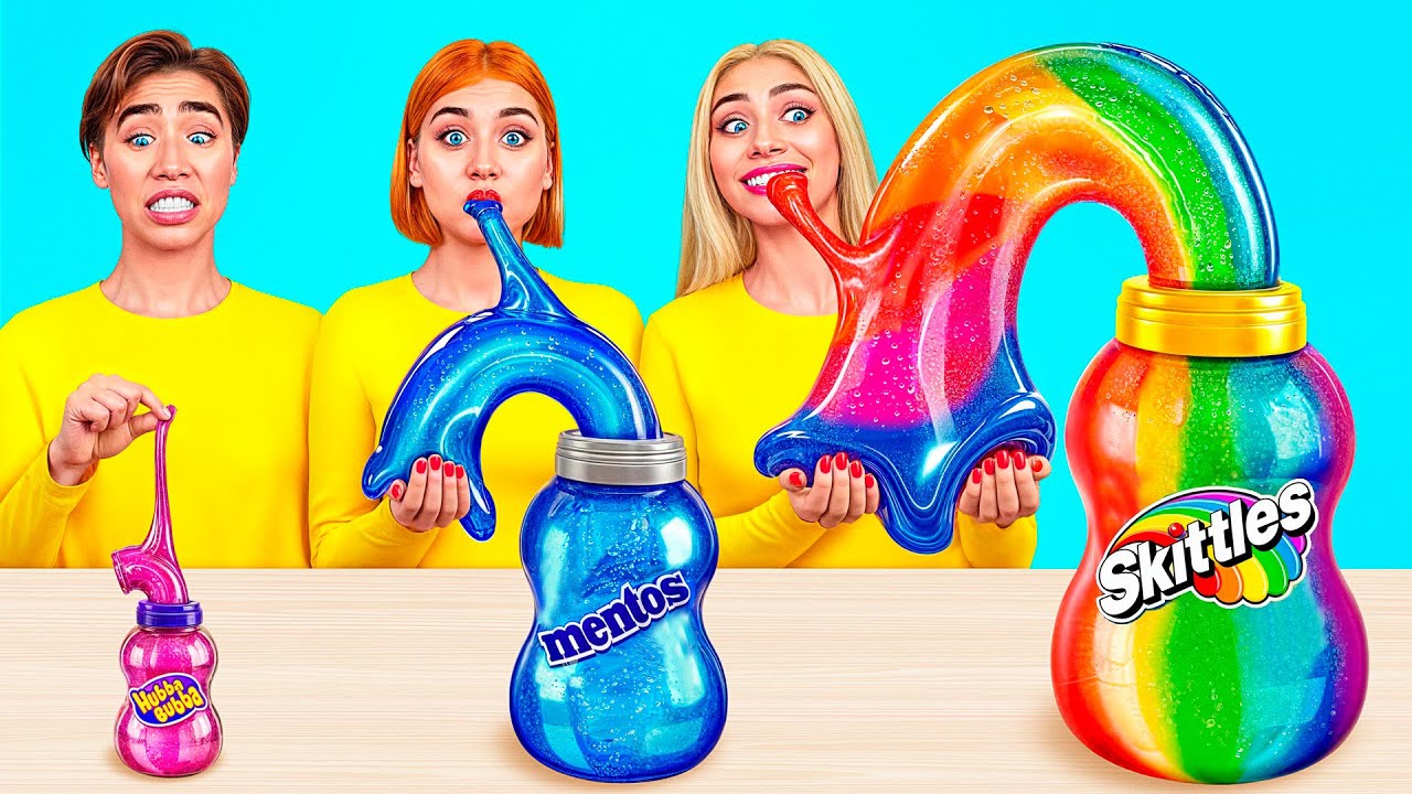 Большая, Средняя или Маленькая Тарелка Челлендж | Вкусные Кухонные Рецепты от Friendly DO