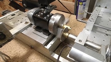 This is How I Make 1/4" Flange Fittings on my CNC Lathe. Live Spindle/4th Axis.