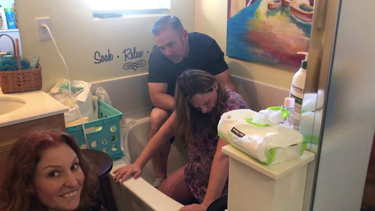 HOME BIRTH/100 NATURAL,UNMEDICATED, AMAZING LABOR & DELIVERY/BABY IN