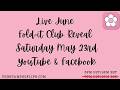 The Stamps of Life June Fold-it Club Reveal With Stephanie Saturday May 23rd 5PM PST/8PM EST