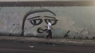Painting graffiti with SICKID in Los Angeles
