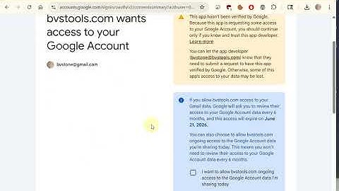 G4G OAuth Flow Showing Scopes
