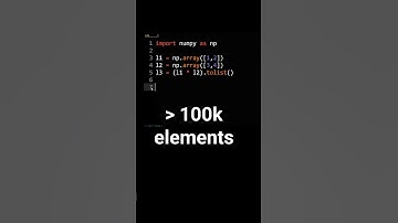 Wanneer is het gebruik van Numpy sneller dan gewone lijsten?