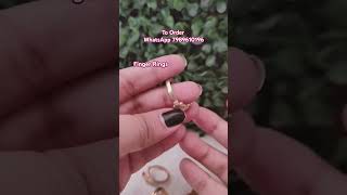 Daily Wear Microplated Finger Rings