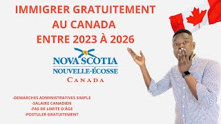 Alerte! : NOUVEAU PROGRAMME GRATUIT D'IMMIGRATION AU CANADA ?? ENTRE 2023-2026 COMMENT POSTULER?