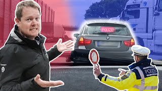 ILLEGALLY BUSTED! Baited by LAW BREAKING German Traffic Cop