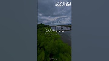 قران كريم سورة الانعام بصوت الشيخ ياسر الدوسري