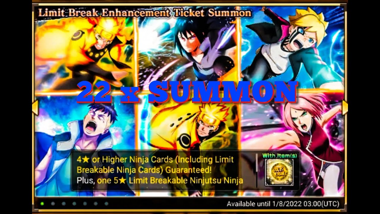 22 x Summon limit break enhancement / NxB Ninja Voltage