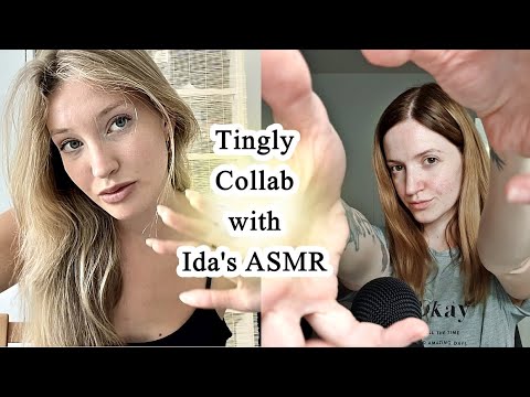 ASMR collab with @asmrforsleep1159 - hand sounds with personal attention, mouth sounds, in englisch/german