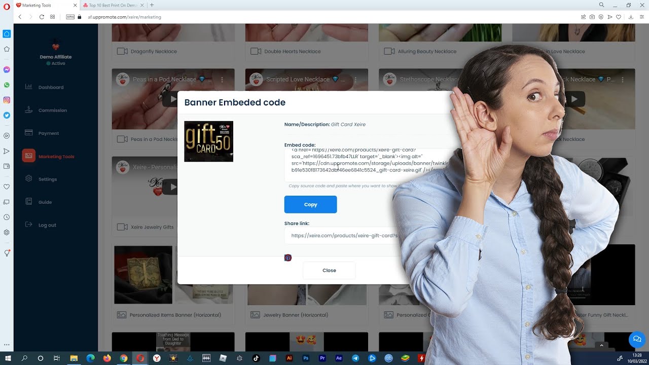 New Update Add Banner to Website - How to Add Affiliate Banner to the WordPress Website - Xeire Partner Program