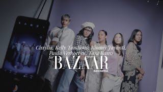 Keseruan Kimmy Jayanti, Paula Verhoeven, Tara Basro, Kelly Tandiono, Cissylia di #BTS Cover Bazaar