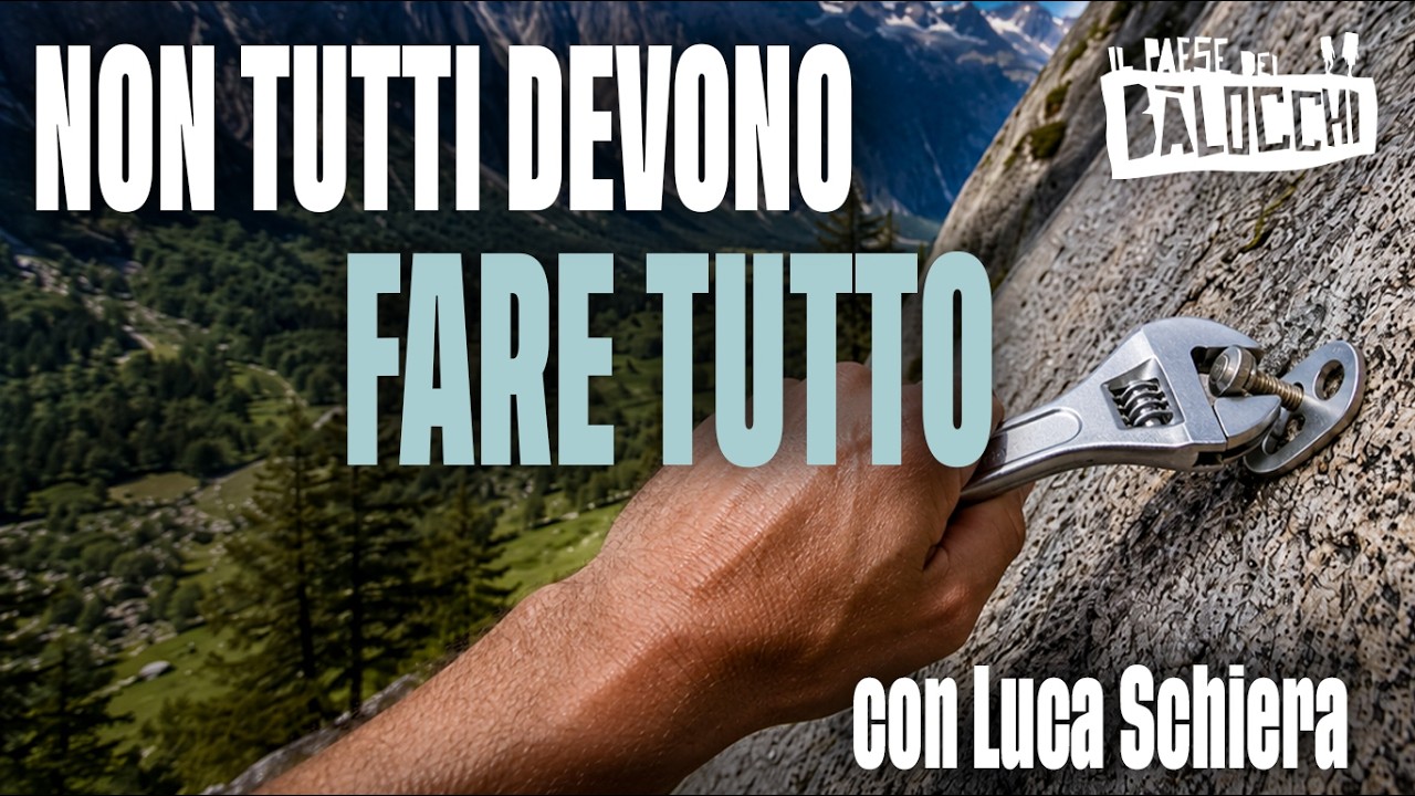 LUCA SCHIERA racconta LA SCHIODATURA in Val di Mello
