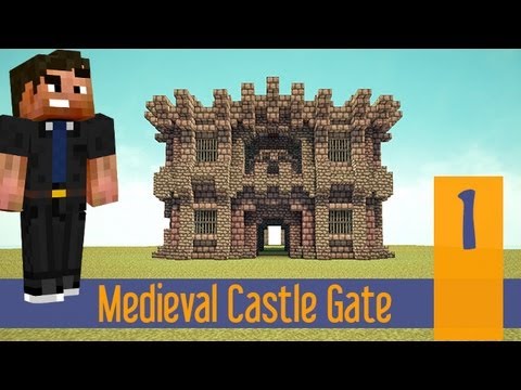 How to Build a Minecraft Castle Wall. Ep.1 XBOX 360/PS4 
