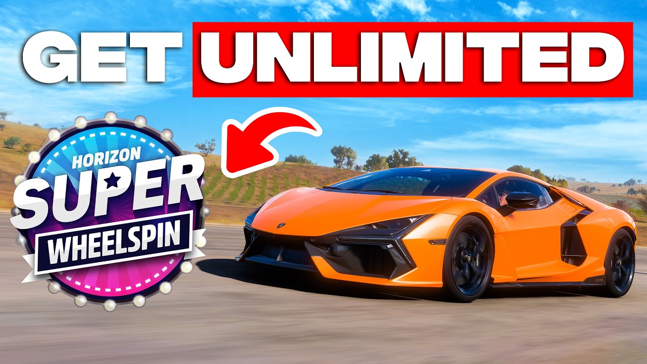 How To Get HUNDREDS Of Super Wheelspins in Forza Horizon 5