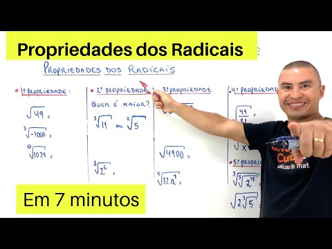 PROPRIEDADES DOS RADICAIS EM 7 MINUTOS